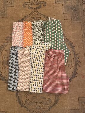 Lila & Hayes Beckett Pajama Bottoms -set of 8 NWOT